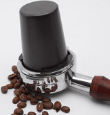 Espresso doseerbekergreep, 58 mm roestvrij staal, koffiemok, zeefdrager, poedertoevoerdeel, espressomachine, koffie, tamper, doe-het-zelfaccessoires, koffiemachine, onderdeel keuken, zwart