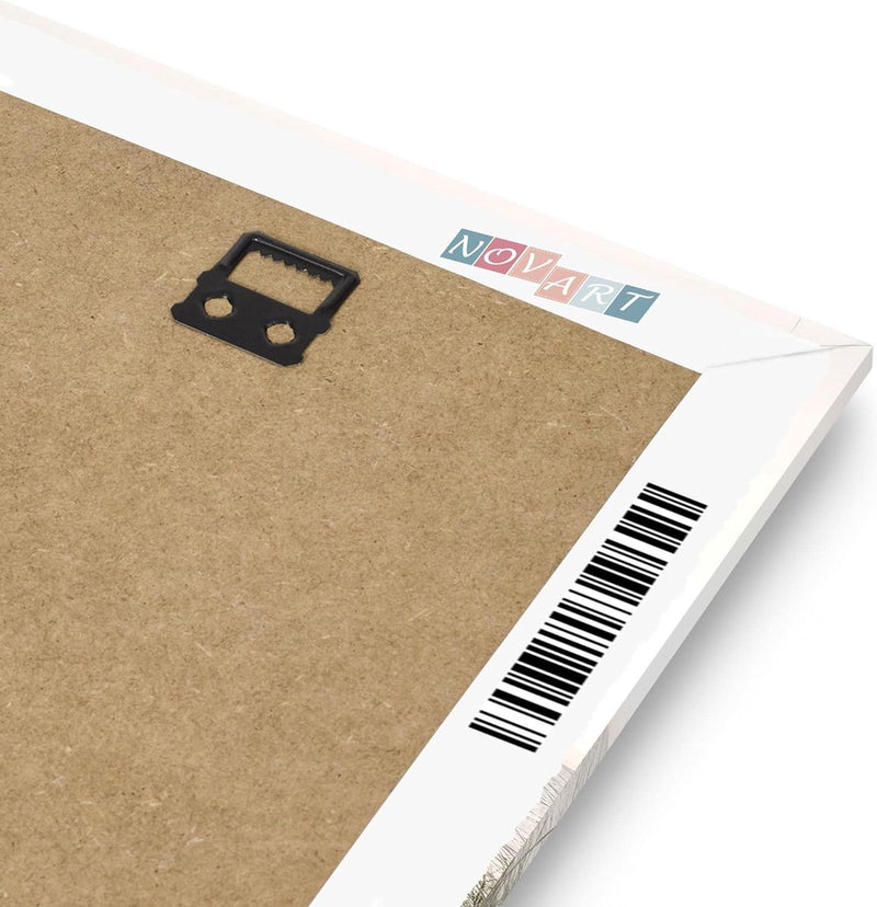 Klaar om op te hangen - wandafbeeldingen set schelpen zand - collage woonkamer N001735a, 30x40 cm - 3 foto's