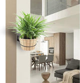 Bloempothouder, opvouwbare bloempothouder, voor buiten, wandmontage, plantenpothouder, wandplanter, rek (13,5 x 11 x 6,5 cm)