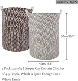 Wasmand, 45 x 35 cm, diverse kleuren en motieven/patronen