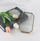 5 stuks acryl boekensteun, boekenstandaard, brochurestandaard, boekenstandaard, acrylstandaard, 13 x 11,5 x 10 cm, transparant, goederendrager, schuine standaard, brochurehouder