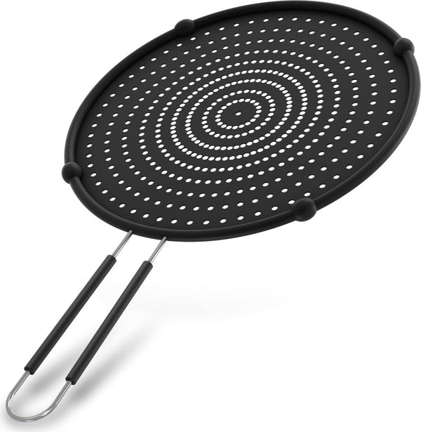 28 cm ovenveilige siliconen spatbescherming voor koekenpan