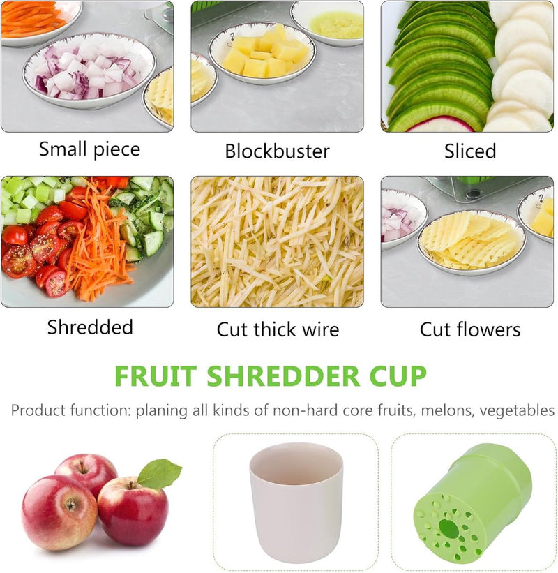 Fruitrasp Appelrasp Handrasp Handmatige roterende hakmolen, multifunctionele groentehakker Keukengereedschap voor peer Aardappelkaas Citroenwortel Groente-ijsrasp