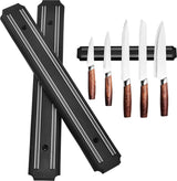 Magneetstrip meswand 2 stuks 33 cm meshouder magneetmes magneetstrip messenstrip magneetmes magneetrail magnetische meshouder