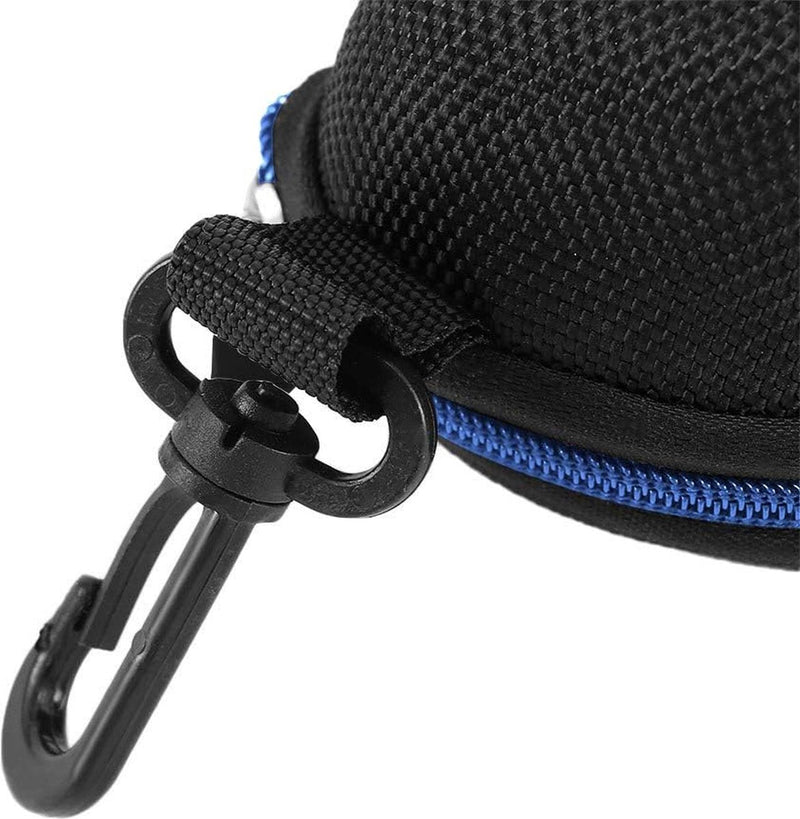 3 stuks zonnebril brillenkoker ritssluiting harde schaal met riemclip