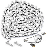 Fietsketting, 9-voudige fietsketting, 116 schakels, fietsketting-set voor MTB/Road/E-bike