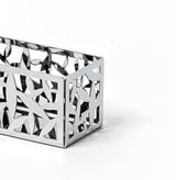 Thee/suiker tas houder (msa29), zilver