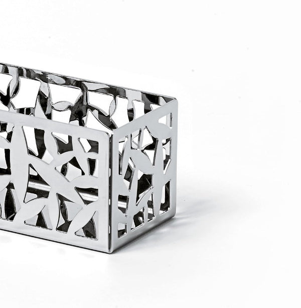 Thee/suiker tas houder (msa29), zilver