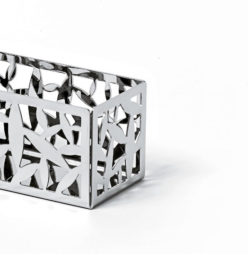 Thee/suiker tas houder (msa29), zilver