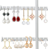 T-vormige sieradenstandaard, sieradenhouder, kettinghouder, sieradenboom, kettingstandaard, horlogestandaard, oorbelhouder, sieradenopslag voor kettingen, oorbellen, armbanden, ringen,