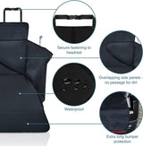 Kofferbakdeken voor honden XXL, kofferbakbescherming voor elke auto, antislip coating, robuuste hondendeken met zijbescherming, 185 x 105 x 36 cm