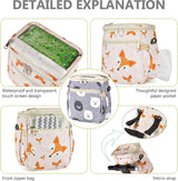 Fietstas voor kinderen, stuurtas, fietsmand voor met fietsbel, waterdichte fietstas voor jongens en meisjes, fietstas voor peuters, scooter, driewieler, loopfiets