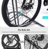 Fietsstandaard, voor 3 fietsen, standplaats voor 3 fietsen, 124 x 39,5 x 73,5 cm