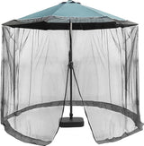 335 x 240 cm muggennet voor parasols