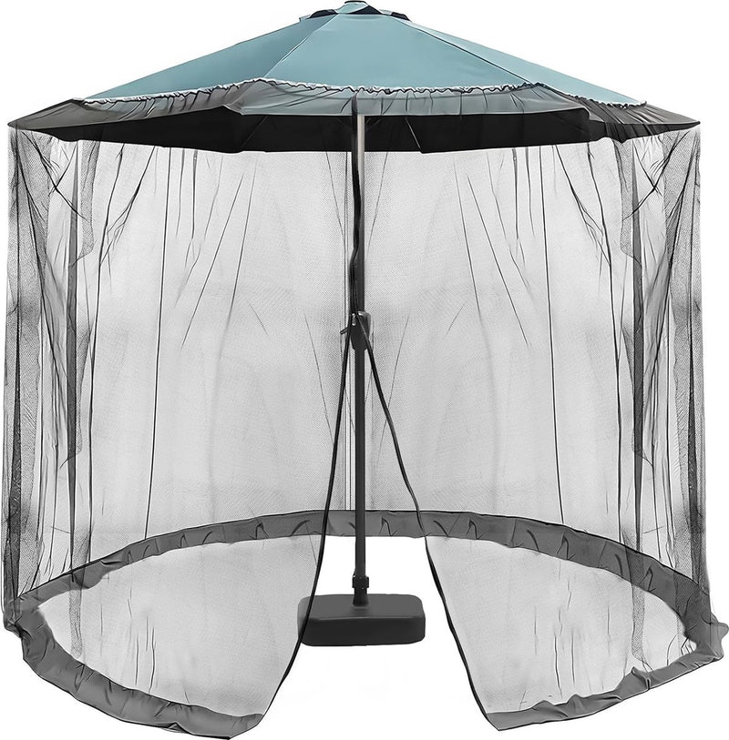 335 x 240 cm muggennet voor parasols