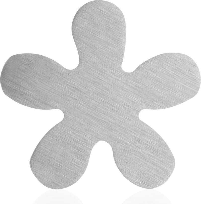 tafelkleedgewicht - tafelkleedgewicht van roestvrij staal - magnetische tafelkleedklem, Set 1 - bloem