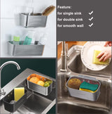 Roestvrijstalen druppelmand Gootsteenfilterkom Gootsteenzeefmand voor groenten Fruit Keukenafval