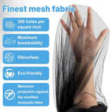 335 x 240 cm muggennet voor parasols