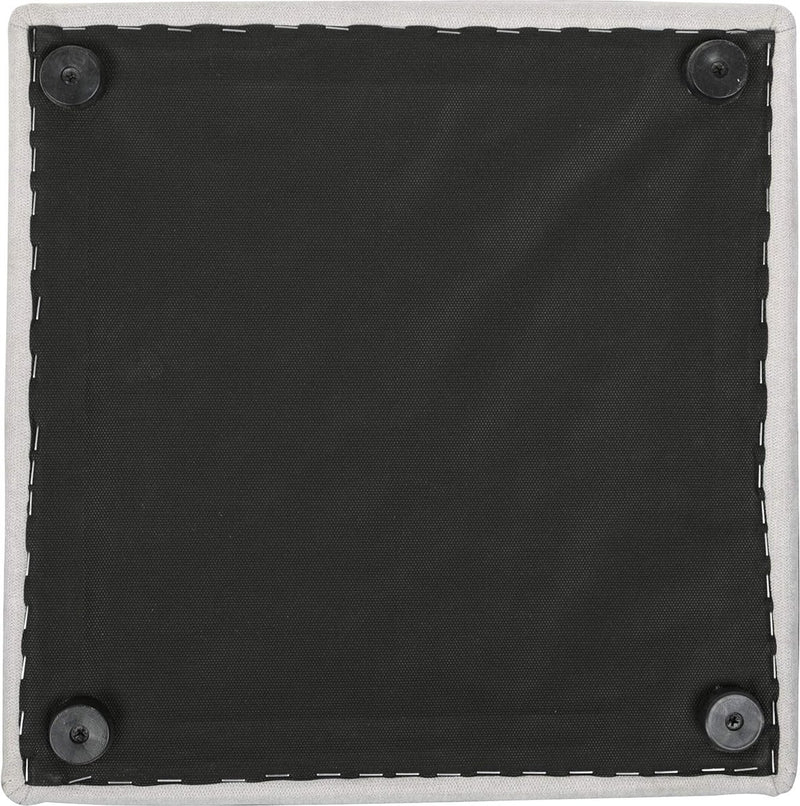 Zitkubus 42 cm, hoogwaardige poef, onderhoudsvriendelijke poef, poef, poef met slechts 4 kg, zitkubus als perfecte zitgelegenheid (Coral_17)