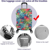 Koffer Beschermhoezen - Elastische Spandex Kofferbeschermer Cover Wasbaar Bagage Cover S/M/L/XL, Meerkleurig