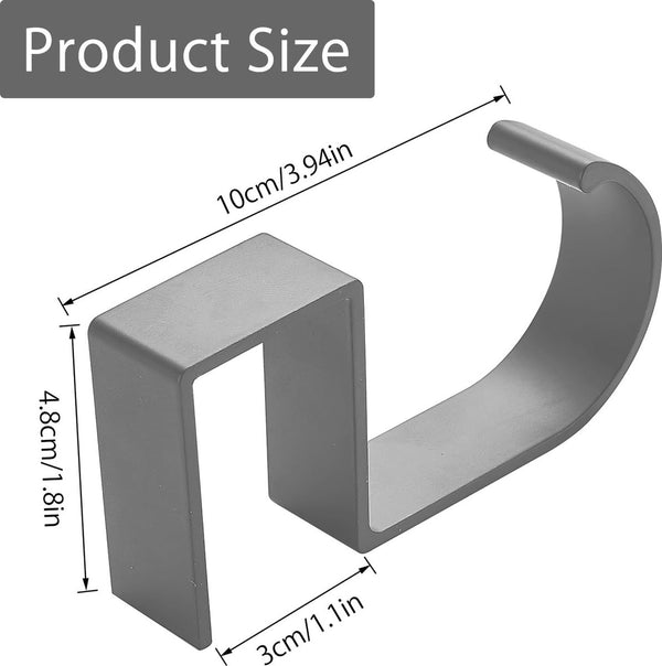 Set van 4 tashouders voor tafel, handtashouder, tafel, antislip tashaak, houder handtassen, tassenhouder, tafelhandtashouder haak voor handtas, sieraden, kettingen