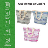 Strandtas - grote stijlvolle damesstrandtas - strandtas met ritssluiting, binnenvak en waterdicht - met schattig design