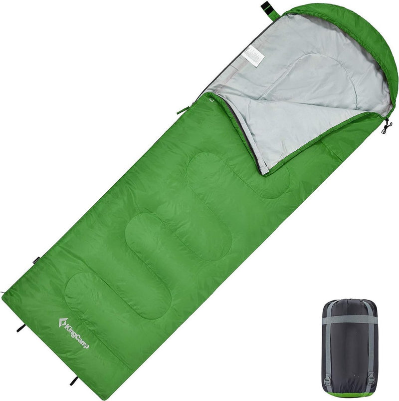 Slaapzak, dekenslaapzak, camping, outdoor, 3-4 seizoenen, voor volwassenen en kinderen, ultralicht, warm, wasbaar voor reizen en avonturen