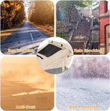 Luifel kinderwagen met uv-bescherming 50+ en waterdicht, dubbellaags stof met kijkvenster en extra brede schaduwvleugels, kaki