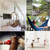 Plafondhaak, hangstoel, zware belasting, schommelhaak, 450 kg, 360 graden draaibaar, plafondhaak, zware belasting, 304 roestvrij staal, plafondhouder voor hangstoel, yoga, hangmat, stoel,