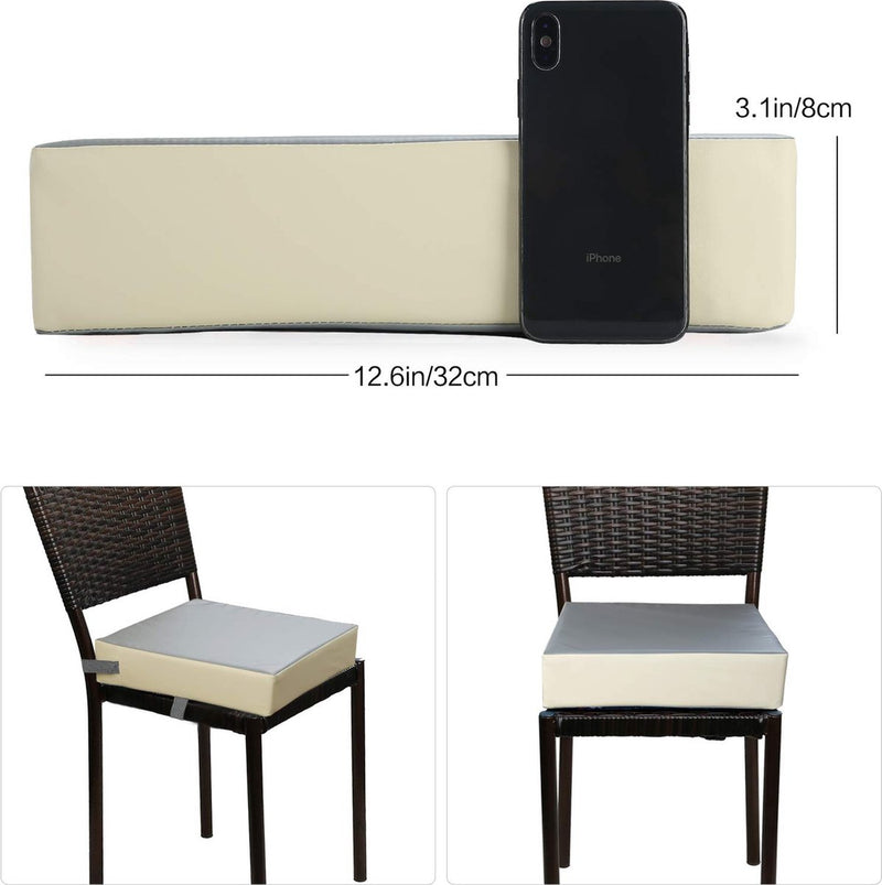 Zitverhoging voor baby's, draagbaar zitkussen, design voor kinderen (grijs/beige)