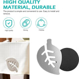 Set van 8 tafelkleedgewichten met magneet, bloemenblad, extra zware magnetische gewichten voor buiten, binnen en buiten