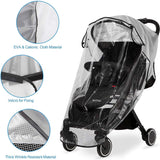 Regenhoes kinderwagen, kinderwagen regenhoes universeel, regenhoes buggy, reisweerbescherming voor winddicht, waterdicht, bescherming tegen zon, stof, sneeuw