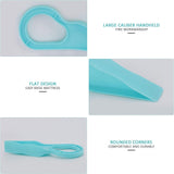 2 stuks matrasheffer, ergonomische matraswigheffer, huishoudelijke matrasheffer, matrashulpmiddel voor snelle vervanging van het laken (cyaan)