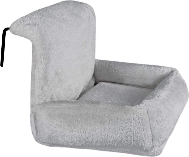Kattenbed voor bevestiging aan de radiator, kattenhangmat, kleur naar keuze, grijs