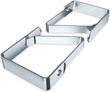 4 stuks grote tafelkleedklemmen roestvrij staal, tafelkleedklemmen tafelkleedklemmen tafelkleed clips - zilver, voor tafels met max. plaatdikte van 5 cm (7 cm x 4 stuks)