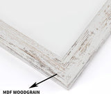 Set van 7 fotolijsten 20 x 25 cm, vintage wit, wand- en tafelfotolijst, geschikt voor gebruik in woningen, kantoren en meer