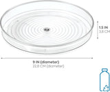 Draaiplateau, transparant, doorzichtig, 22,9 cm