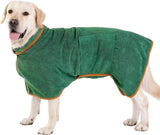 Hondenbadjas, microvezel badhanddoek voor de hond, badjas voor kleine, middelgrote en grote honden (M, L, XL), m