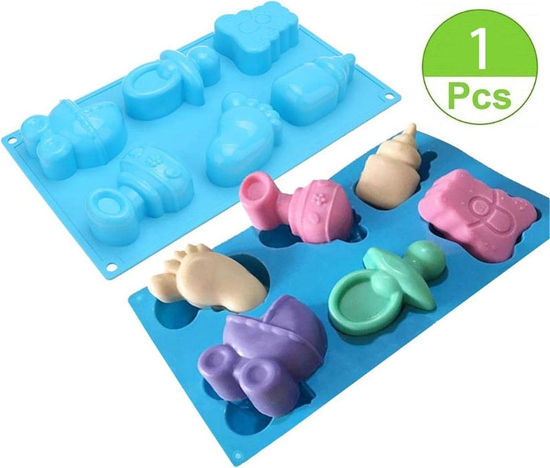 1 stuk siliconen bakvorm/muffinvorm voor muffins, cupcakes, gebak, pudding, ijsblokjes en gelei