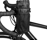 Fietsflessenhouder, multifunctionele flessenhouder voor op de fiets, bekerhouder, waterdicht, duurzaam, waterfleszak+
