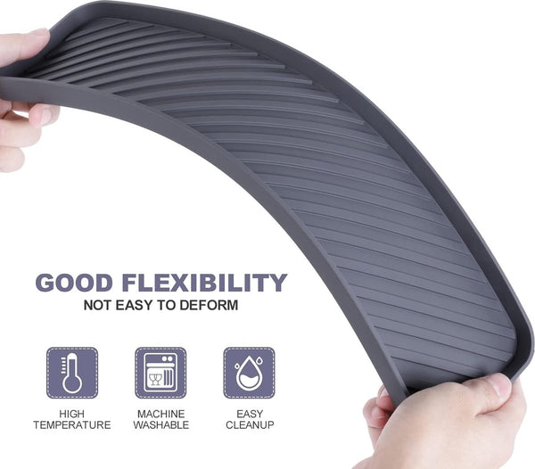 Siliconen bakje, 40 cm spoelbakorganizer, cosmeticabakje, keuken, badkamerorganizer, droogmat, siliconen spoelbakorganizer, siliconen sponshouder