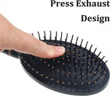 6 stuks haarborstelset, massagekammen, meerdere stijlen, borstelharen voor vrouwen, mannen, thuis, reizen