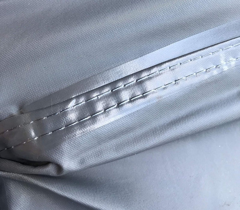 Roosterbox hoes 125x85x50cm grijze beschermkap afdekzeil stofbescherming palletmeubel