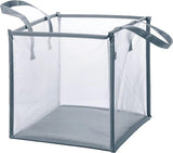 Wasmand, opvouwbare wasmand, waskist, wasbox, mandenopslag, wassorteerder, pop-up wasmand, speelgoedorganisator voor kinderen, opbergtas met handvat (klein)