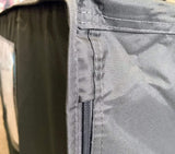 Roosterbox hoes 125x85x50cm grijze beschermkap afdekzeil stofbescherming palletmeubel