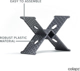 2-in-1 opvouwbare waterjerrycan met kraan - draagbare waterjerrycan voor drinkwater op camping & festivals - praktische opvouwbare emmer voor campers of caravans - BPA-vrij