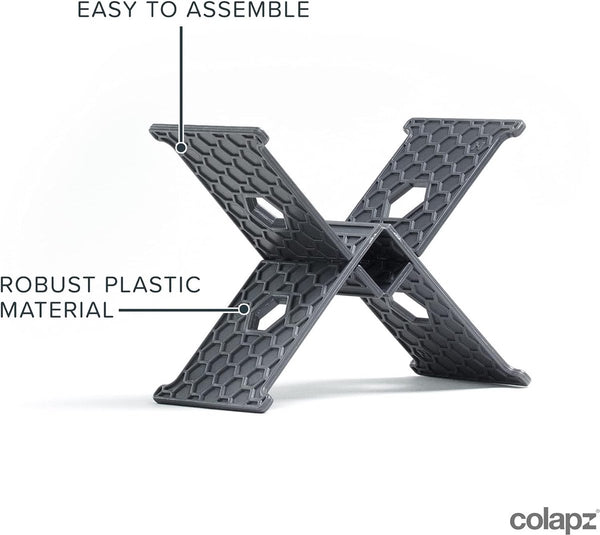 2-in-1 opvouwbare waterjerrycan met kraan - draagbare waterjerrycan voor drinkwater op camping & festivals - praktische opvouwbare emmer voor campers of caravans - BPA-vrij