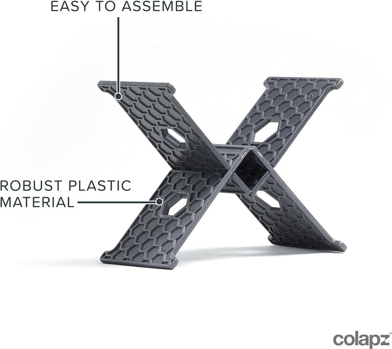 2-in-1 opvouwbare waterjerrycan met kraan - draagbare waterjerrycan voor drinkwater op camping & festivals - praktische opvouwbare emmer voor campers of caravans - BPA-vrij