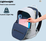 Set van 2 regenponcho's, regencape, transparant, herbruikbaar voor fietsen, wandelen, kamperen, vissen, concerten, stadions, festivals