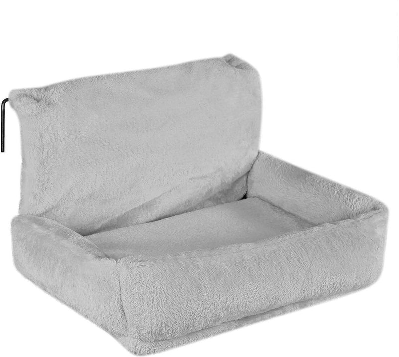 Kattenbed voor bevestiging aan de radiator, kattenhangmat, kleur naar keuze, grijs
